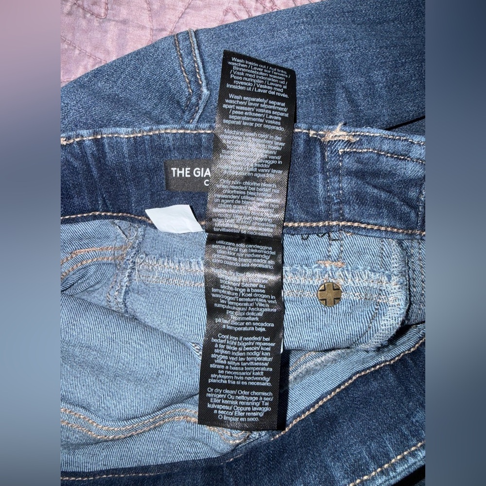 Liverpool Dark Blue Ankle Jeans - Picture 12 of 14